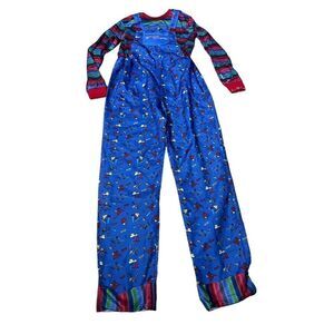 Chucky Halloween Costume Jumpsuit Suit Yourself Girls Large 12-14